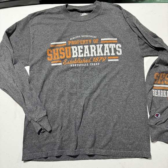 SHSU Bearkats Huntsville Texas Long sleeve tee - Picture 1 of 6
